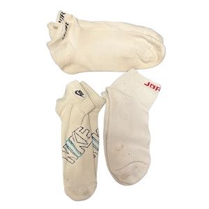 Vintage Nike and Jordan Socks (3 pairs)
